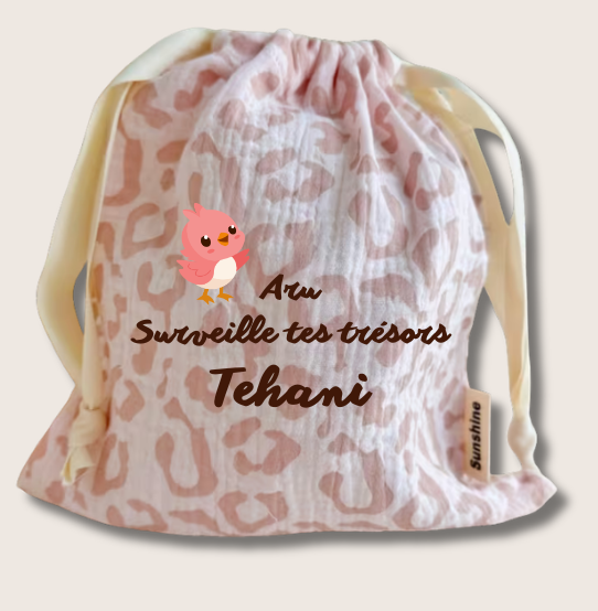 Pochon enfant PŌTAE Rose