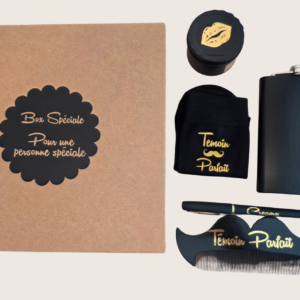 coffret cadeau pour futur témoin homme