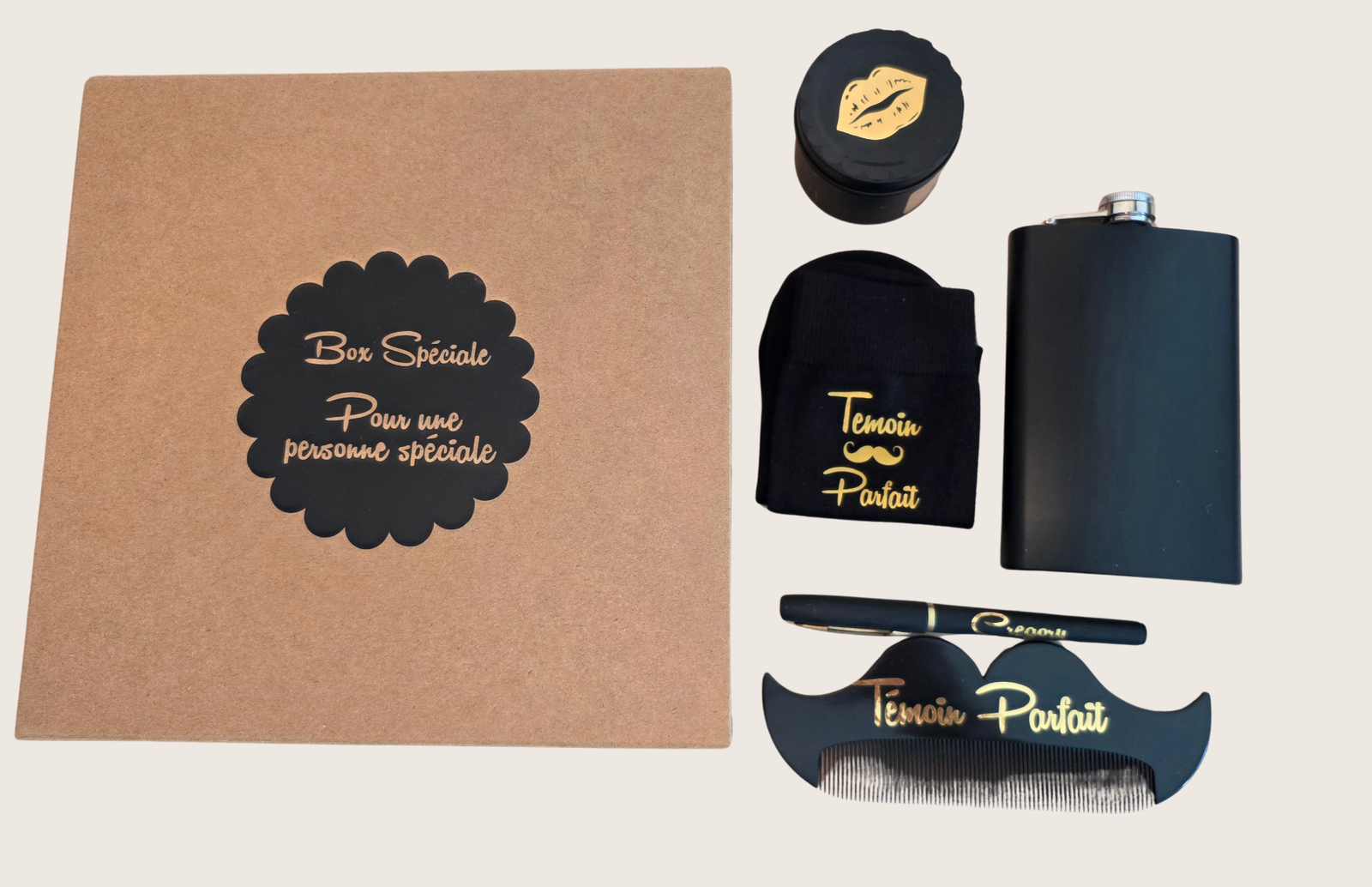 coffret cadeau pour futur témoin homme