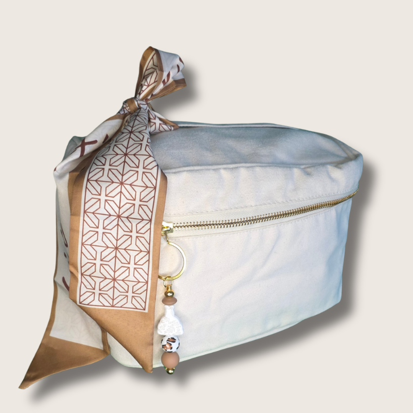 Trousse de toilette WHENUA ton marron – Image 2