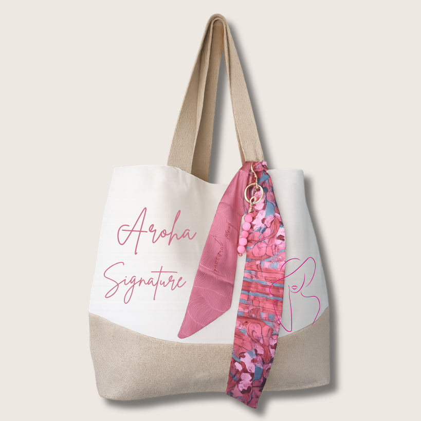 Sac AROHA Signature rose