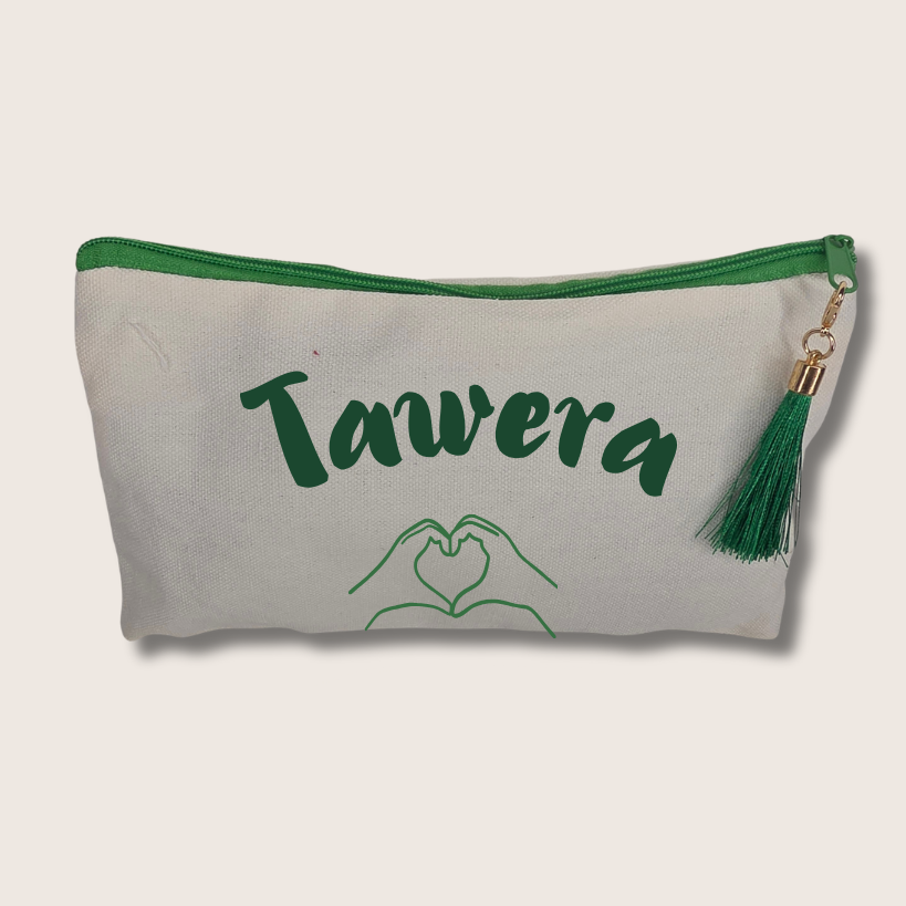 Pochette TAWERA Verte