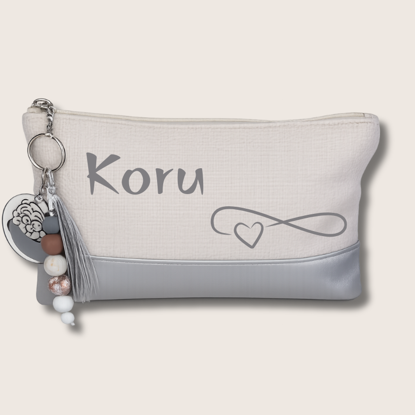 Pochette KORU argent