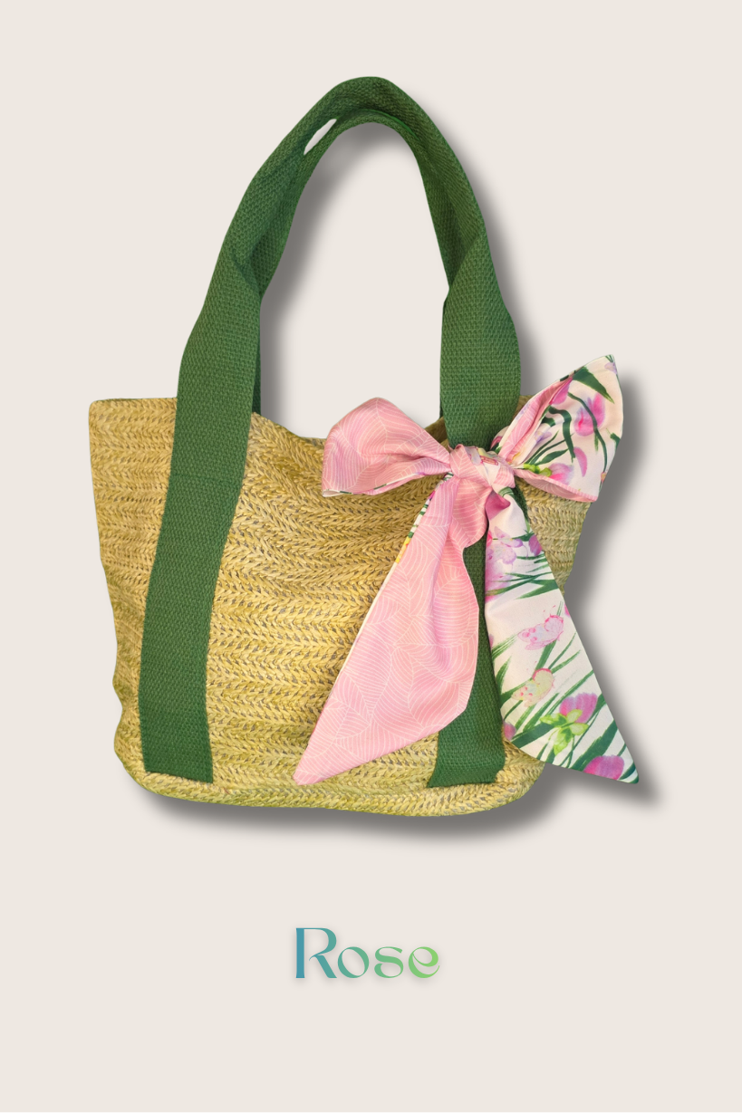 Mini sac tissé AROHA Pocket Vert – Image 5