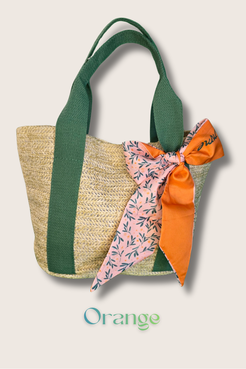 Mini sac tissé AROHA Pocket Vert – Image 3
