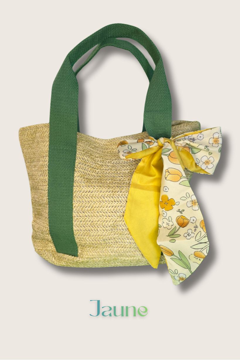 Mini sac tissé AROHA Pocket Vert – Image 2