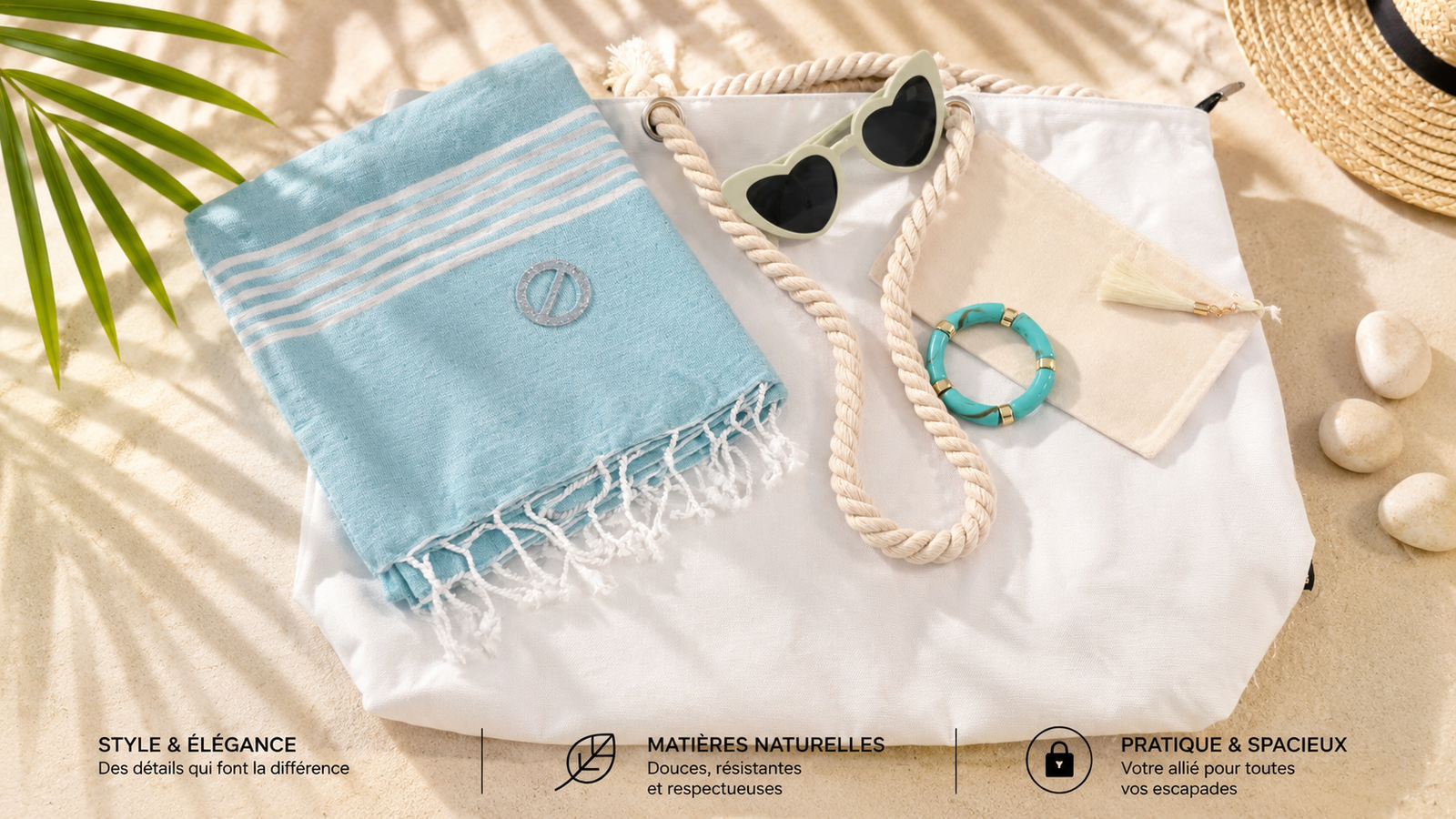 WAITĪ — Ensemble plage isotherme personnalisé