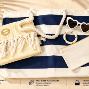 HŌHONU — Ensemble plage marin personnalisé