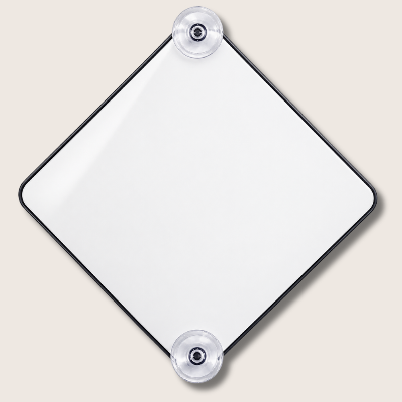 Plaque de Voiture Personnalisée Aluminium Adulte– Ventouses – Image 3