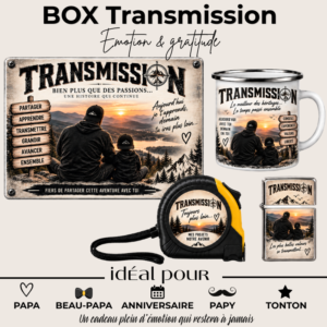 Box Transmission Personnalisée – Coffret Cadeau
