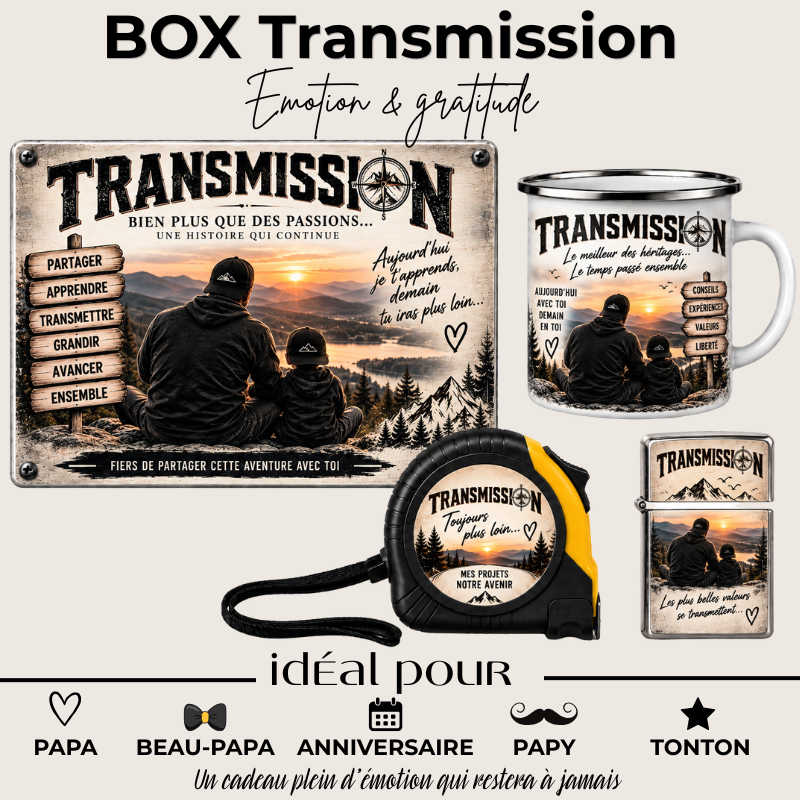 Box Transmission Personnalisée – Coffret Cadeau