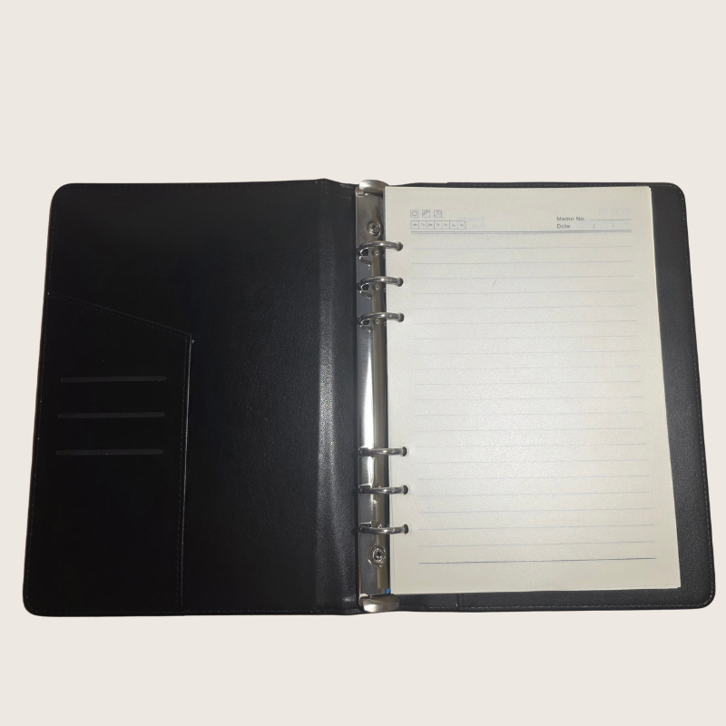 Classeur A5 Personnalisé Similicuir – Bloc-Notes ou Agenda – Image 2