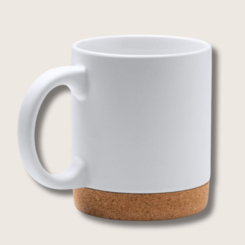 Mug Personnalisé Céramique Base Liège – Photo au Choix